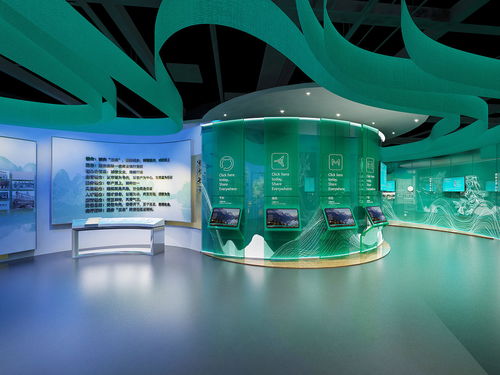 電子科技展廳設(shè)計(jì)