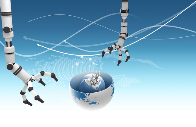 科技未來 勵志勇于嘗試創新海報展板設計素材下載